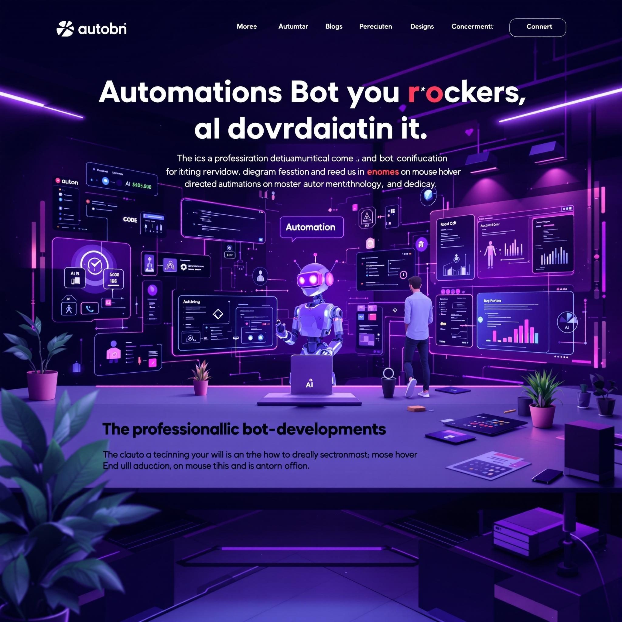 Automation Bot Development and AI Solutions by Jeffrey Dulaney